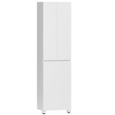 Шкаф Belux Неаполь П 50 К, Белый глянцевый