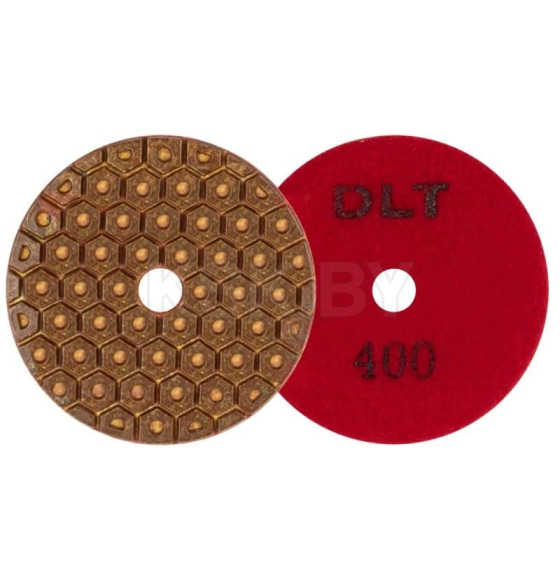 Алмазный гибкий шлифовальный круг DLT №10, #400, 100мм. (1296) 