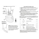 Стул "Моника" каркас Муар черный, велюр (Dream bone (кремовый)), СРП-050 (СРП 050) 