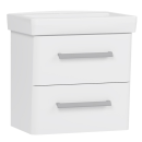 Тумба под умывальник Belux Портленд НП 55-02 Белый глянцевый 