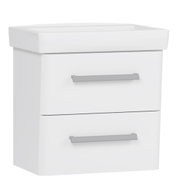 Тумба под умывальник Belux Портленд НП 55-02 Белый глянцевый 