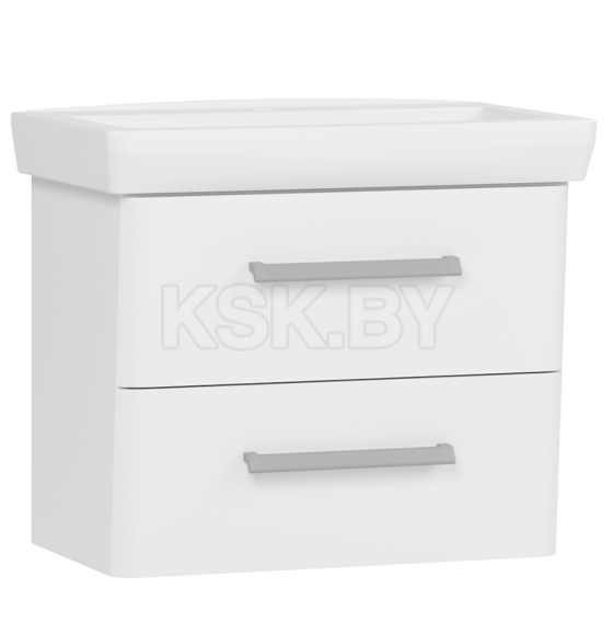 Тумба под умывальник Belux Портленд НП 60-02 Белый глянцевый 