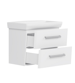 Тумба под умывальник Belux Портленд НП 60-02 Белый глянцевый 