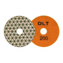 Алмазный гибкий шлифовальный круг DLT №2, #200, 100мм. (0643) 