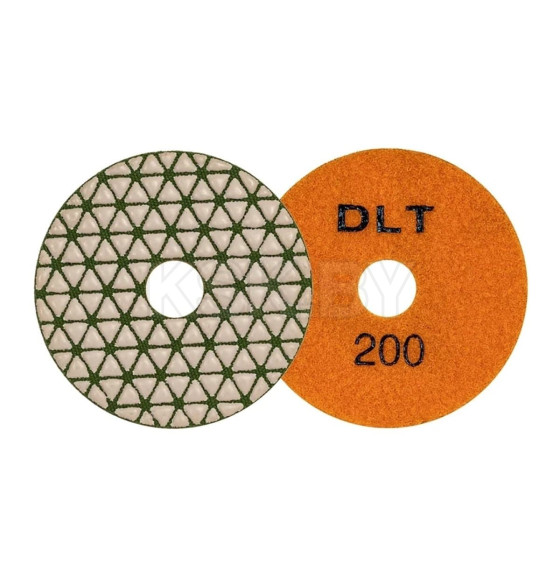Алмазный гибкий шлифовальный круг DLT №2, #200, 100мм. (0643) 
