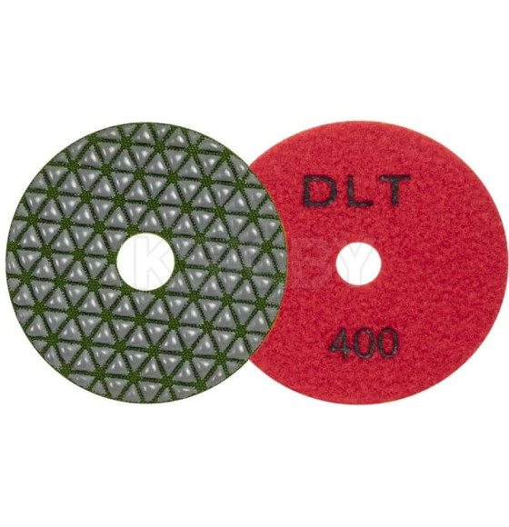 Алмазный гибкий шлифовальный круг DLT №2, #400, 100мм. (1165) 