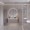 Шкаф Belux Сиртаки ПН 40, Светлый Миндаль матовый 