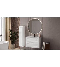 Тумба под умывальник Belux София НП 75-02 Белый глянцевый 