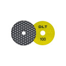 Алмазный гибкий шлифовальный круг DLT №15, #100, 100мм. (1168) 