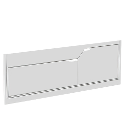 Экран для ванны Belux Неаполь К 1700 Белый глянцевый