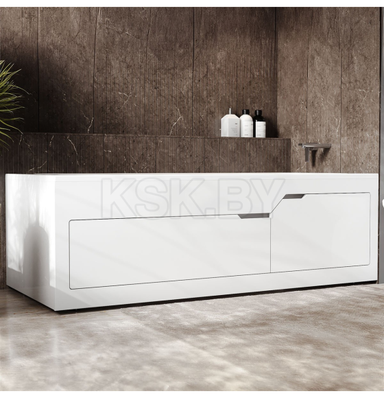 Экран для ванны Belux Неаполь К 1700 Белый глянцевый