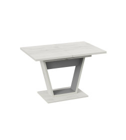 Стол обеденный Тип 1 (Дуб крафт белый/Серый графит) Гавана 