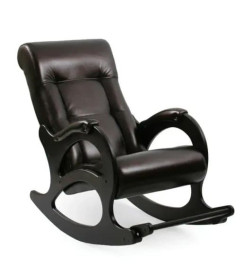 Кресло-качалка Сиетл (1 кор) (Орегон перламутр 120, Венге)