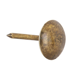 Гвозди декоративные Сфера 1.2х16 мм бронза (100 шт в зип-локе) STARFIX