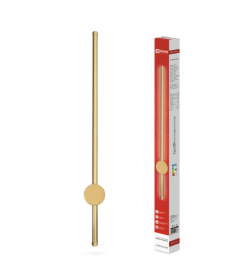 Светильник светодиодный ESTETIKA ART-80B-40GL 15Вт 230В 4000K 1050Лм 800х60x98 золото IN HOME