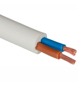 ПБВВГ 2*1,5 белый провод