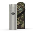 Термос БИОСТАЛЬ-ОХОТА NBP-Z 1,0 л ситечко, термочехол