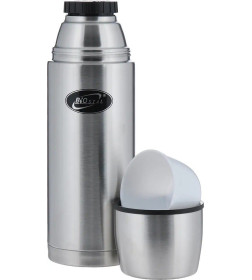 Термос БИОСТАЛЬ-ОХОТА NBP-Z 1,0 л ситечко, термочехол