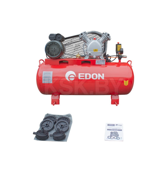 Компрессор масляный ременной Edon OAC-100/2200