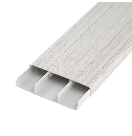 Наличник ПВХ 70х2200мм "Идеал Деконика" Ясень серый (253) 