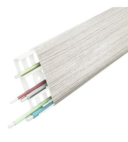 Наличник ПВХ 70х2200мм "Идеал Деконика" Ясень бьянко