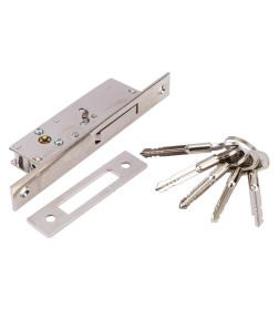 Замок врезной Apecs 71-К-СR