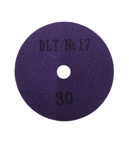 Алмазный гибкий шлифовальный круг DLT №17, #30, 100мм.