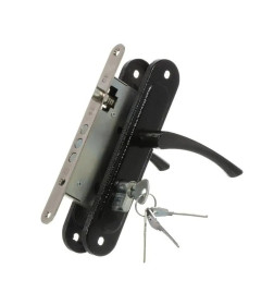 Замок врезной Зенит -ЗВ4-009/17 (черный)