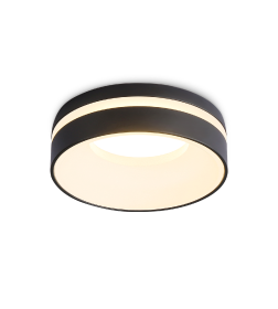 Светильник встраиваемый точечный  черный/белый матовый MR16 GU5.3 D80*43 Ambrella