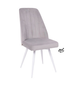 Стул LEONARD M-R1 360, d08 PLATINUM LUX\белый