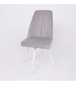 Стул LEONARD M-R1 360, d08 PLATINUM LUX\белый