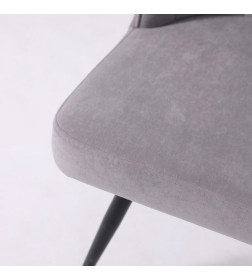 Стул LEONARD M-R1 360, b22 GREY LUX\черный