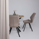 Стул Rafael M, d05 CAPPUCCINO LUX\черный (126599) 