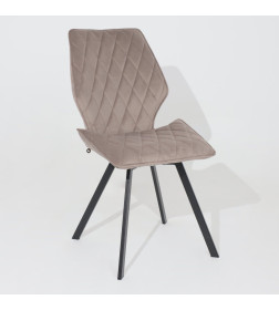 Стул Rafael M, d05 CAPPUCCINO LUX\черный