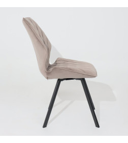 Стул Rafael M, d05 CAPPUCCINO LUX\черный