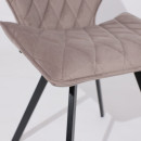 Стул Rafael M, d05 CAPPUCCINO LUX\черный (126599) 