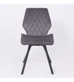 Стул Rafael M, d10 HEMATITE LUX\черный