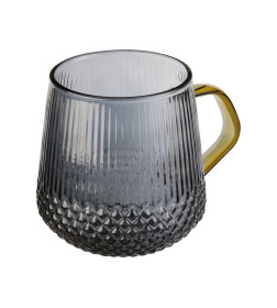 Кружка стеклянная, 400 мл, серия SONATA GOLDEN, PERFECTO LINEA