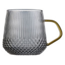 Кружка стеклянная, 400 мл, серия SONATA GOLDEN, PERFECTO LINEA (30-004002) 