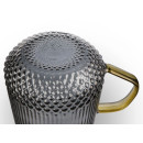 Кружка стеклянная, 400 мл, серия SONATA GOLDEN, PERFECTO LINEA (30-004002) 