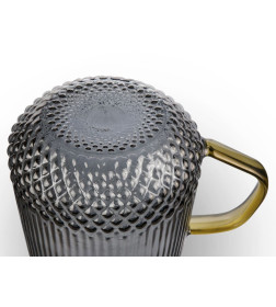 Кружка стеклянная, 400 мл, серия SONATA GOLDEN, PERFECTO LINEA