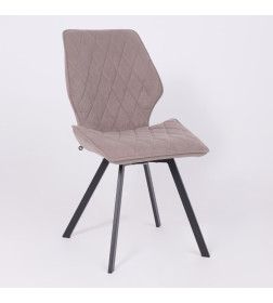 Стул Rafael М, b05 LATTE LUX\черный