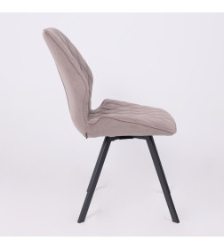 Стул Rafael М, b05 LATTE LUX\черный