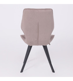 Стул Rafael М, b05 LATTE LUX\черный