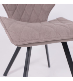 Стул Rafael М, b05 LATTE LUX\черный