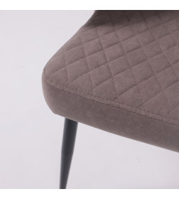 Стул ROB, b05 LATTE LUX\черный