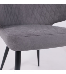 Стул ROB, b28 ANTRACITE LUX\черный