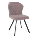 Стул ROBBY D, b05 LATTE LUX\черный (127427) 