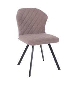 Стул ROBBY D, b05 LATTE LUX\черный