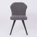 Стул ROBBY D, b28 ANTRACITE LUX\черный (127428) 